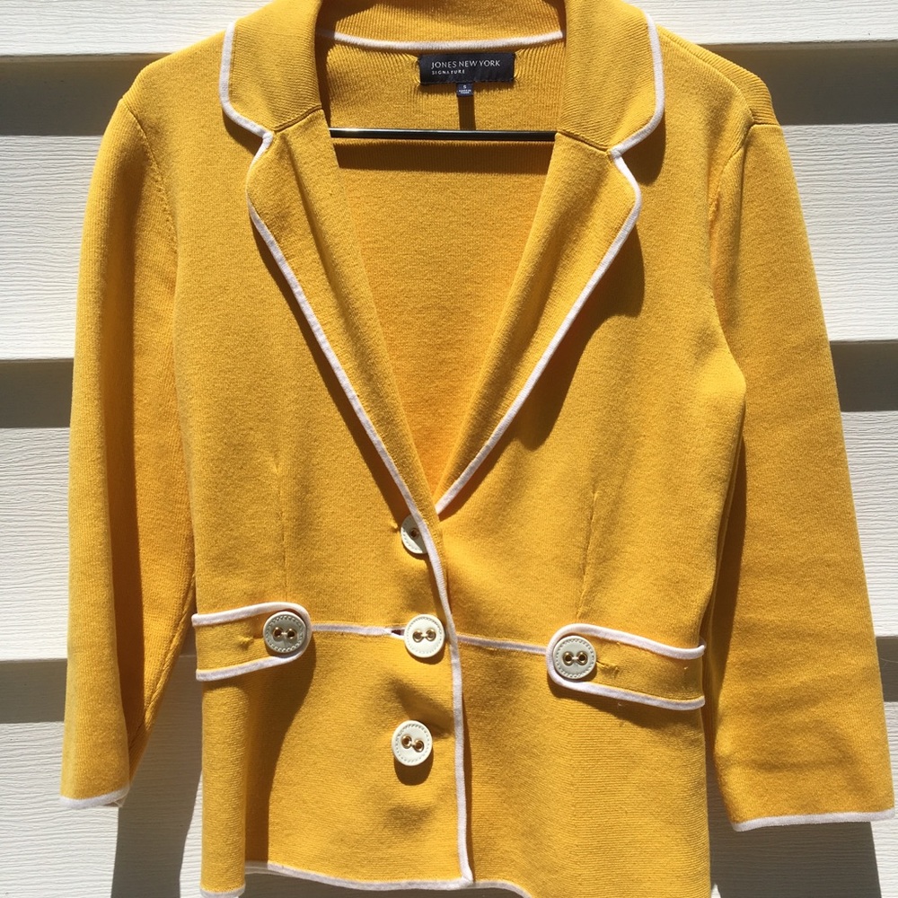 Jones New York Signature sweater blazer